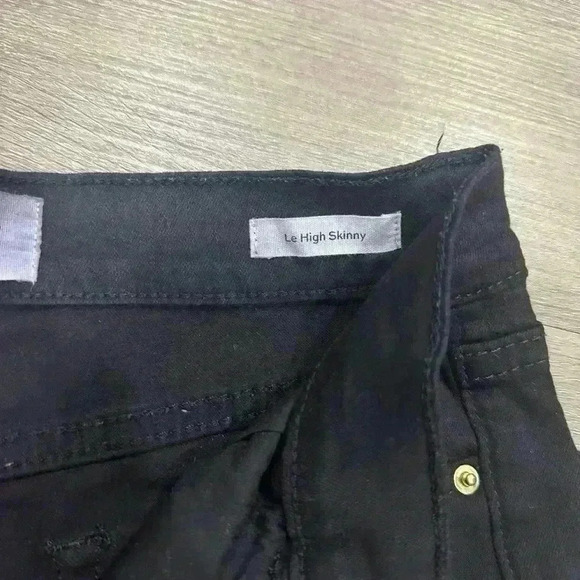 Frame Black Le High Skinny Pants size 27 - Picture 5 of 9